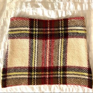 Burberry London Plaid Mini Skirt Size: US-6.
